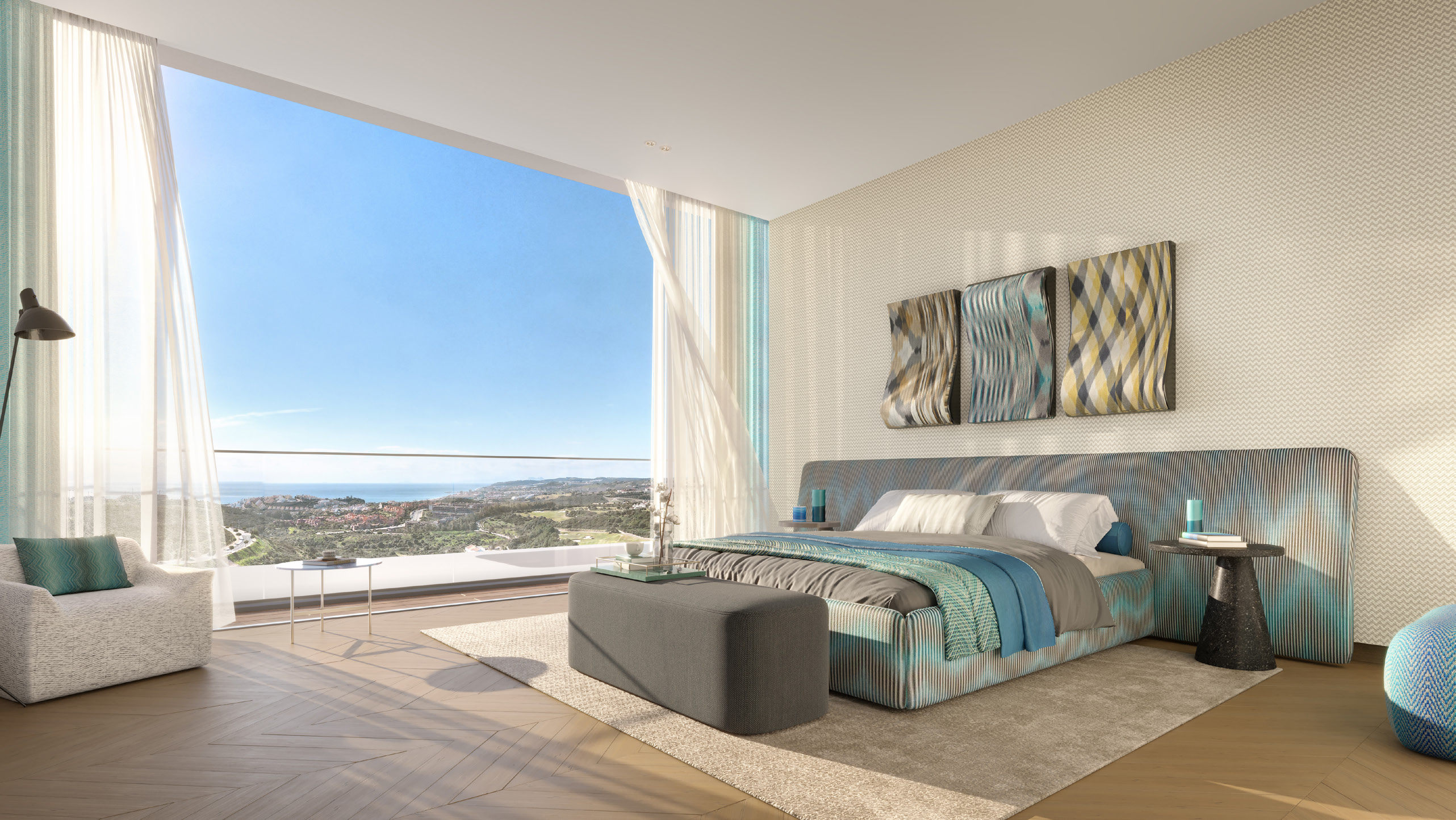 Elegant 3-bedroom residence with Mediterranean views at Marea Casares