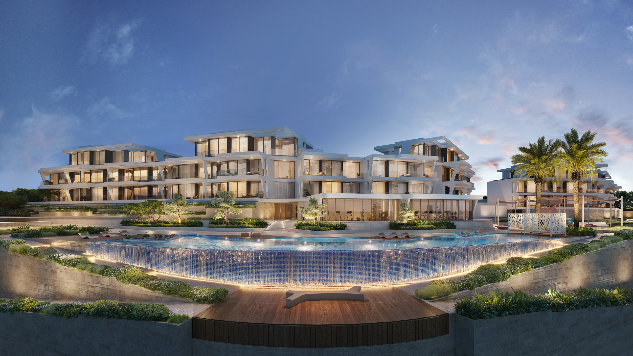 Marea by Missoni luxury residences overlooking the Mediterranean coast in Casares, Costa Del Sol